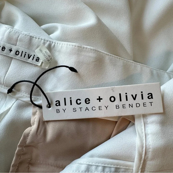 Alice + Olivia Dylan High Waisted Fitted Pant NWT - Picture 13 of 16